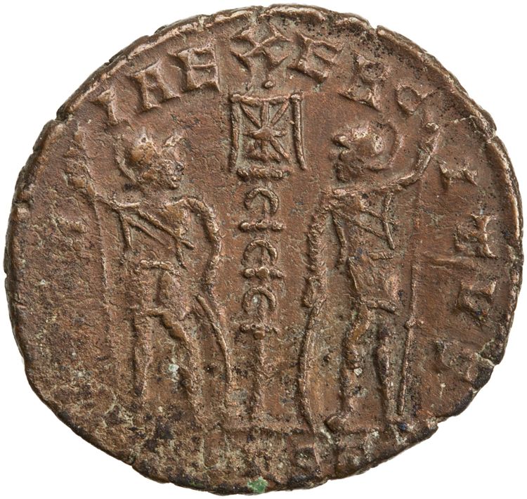 RIC VIII Constantinople 53, реверс, American Numismatic Society (ans)