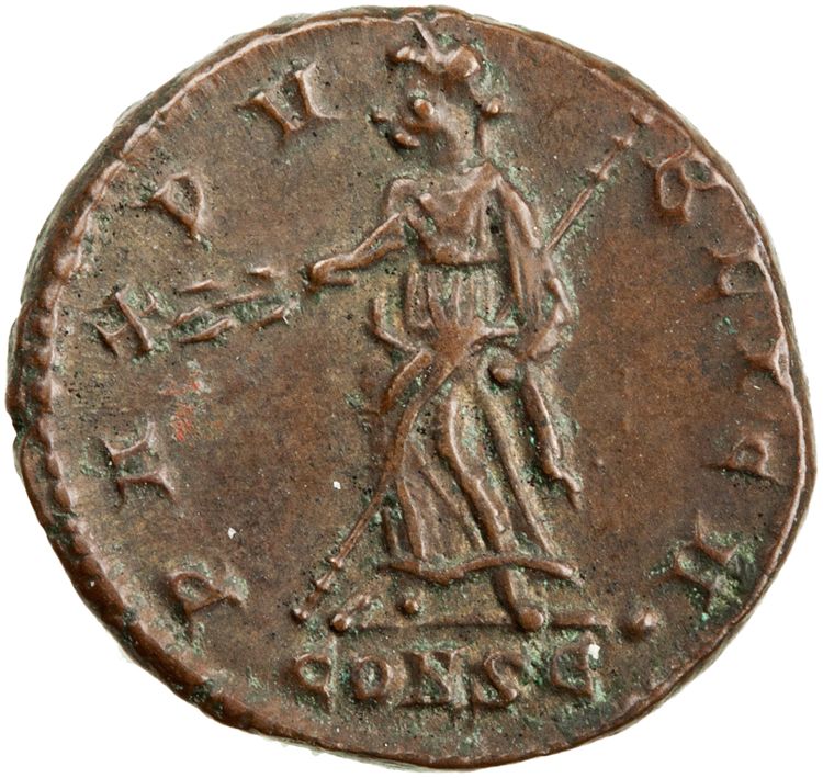 RIC VIII Constantinople 34, реверс, American Numismatic Society (ans)