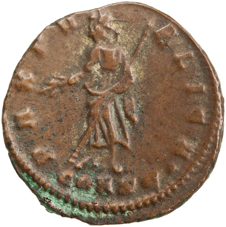 RIC VIII Constantinople 34, реверс, American Numismatic Society (ans)