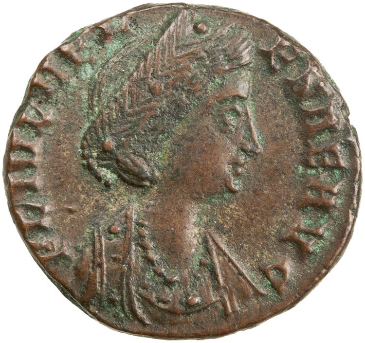 RIC VIII Constantinople 34, аверс, American Numismatic Society (ans)