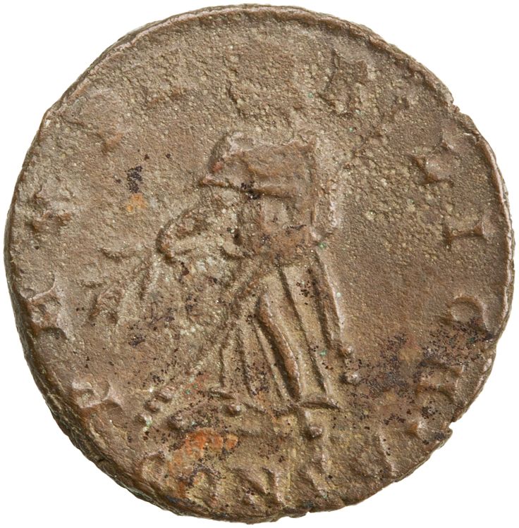 RIC VIII Constantinople 34, реверс, American Numismatic Society (ans)
