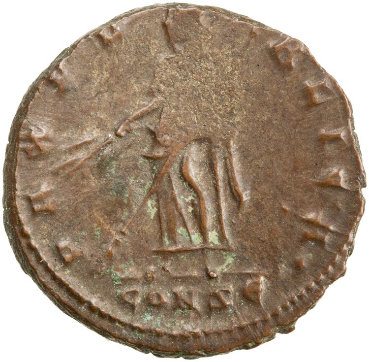 RIC VIII Constantinople 34, реверс, American Numismatic Society (ans)