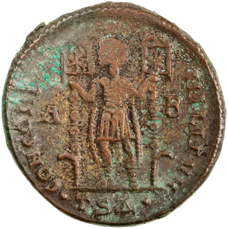 RIC VIII Thessalonica 131, реверс, American Numismatic Society (ans)