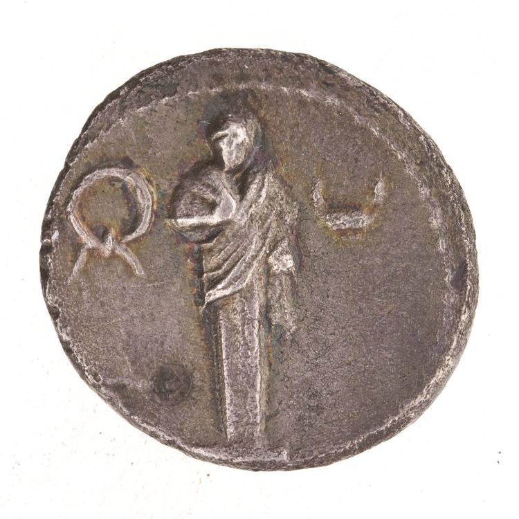 RRC 418/1, аверс, American Numismatic Society (ans)