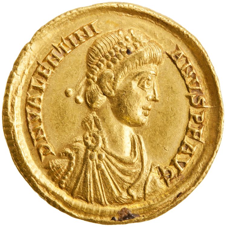 obverse RIC IX Mediolanum 8A