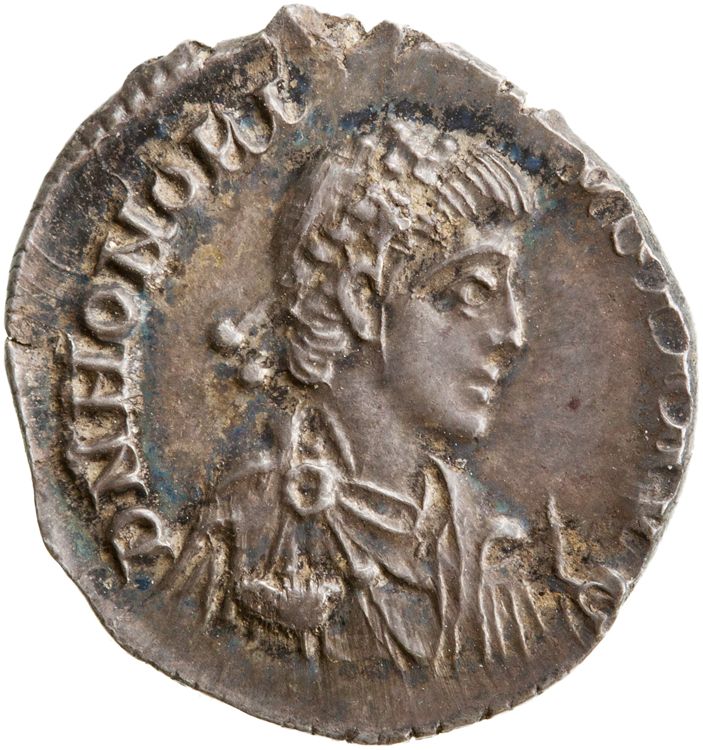 RIC IX Mediolanum 26, аверс, American Numismatic Society (ans)