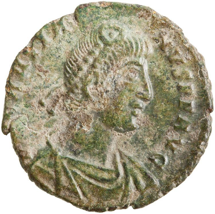 RIC IX Rome 24C, аверс, American Numismatic Society (ans)