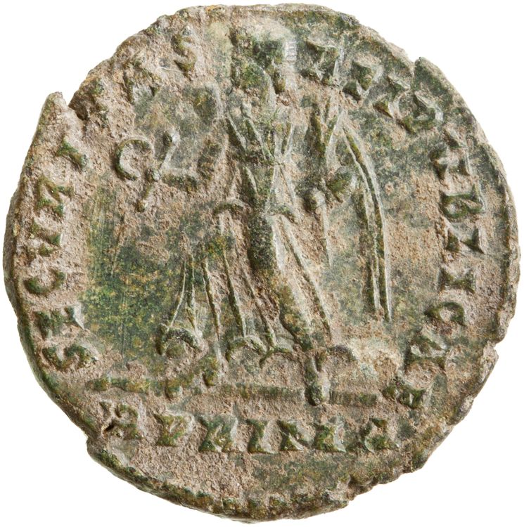 RIC IX Rome 24C, реверс, American Numismatic Society (ans)