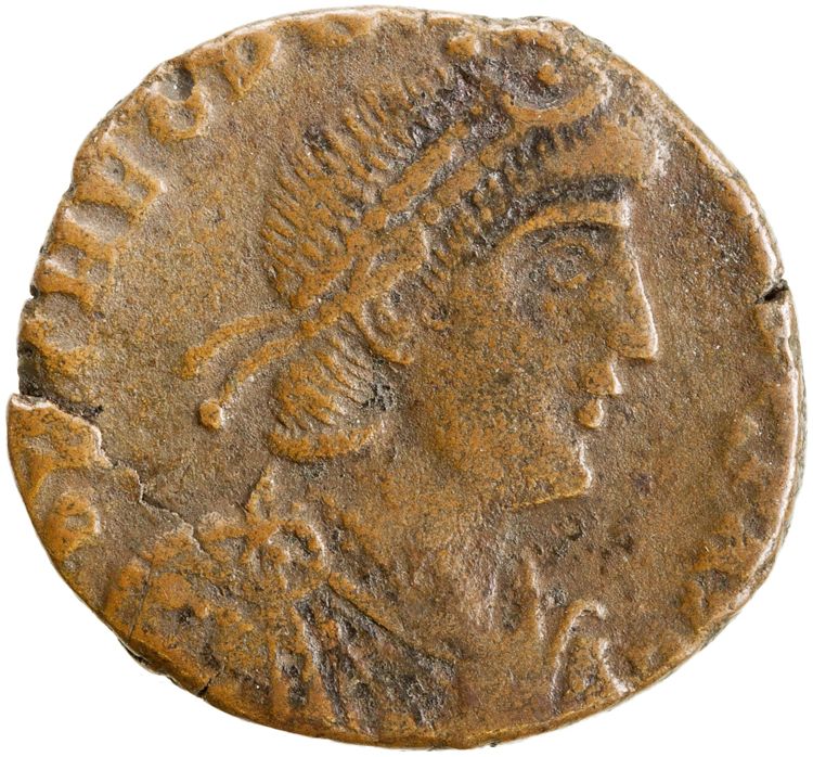 RIC IX Rome 43D, аверс, American Numismatic Society (ans)