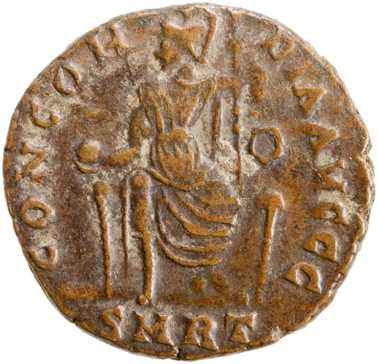 реверс RIC IX Rome 46A