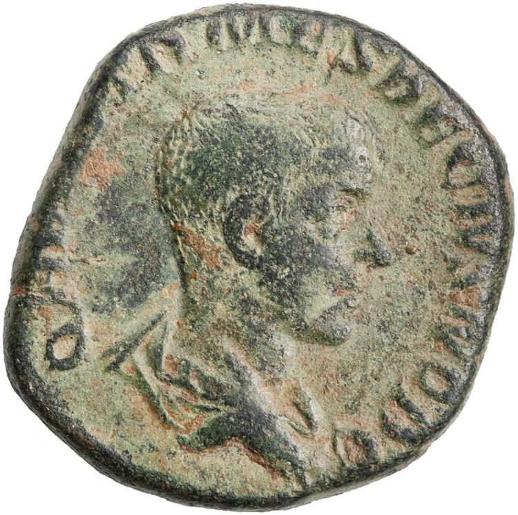 obverse RIC IV Trajan Decius 171A