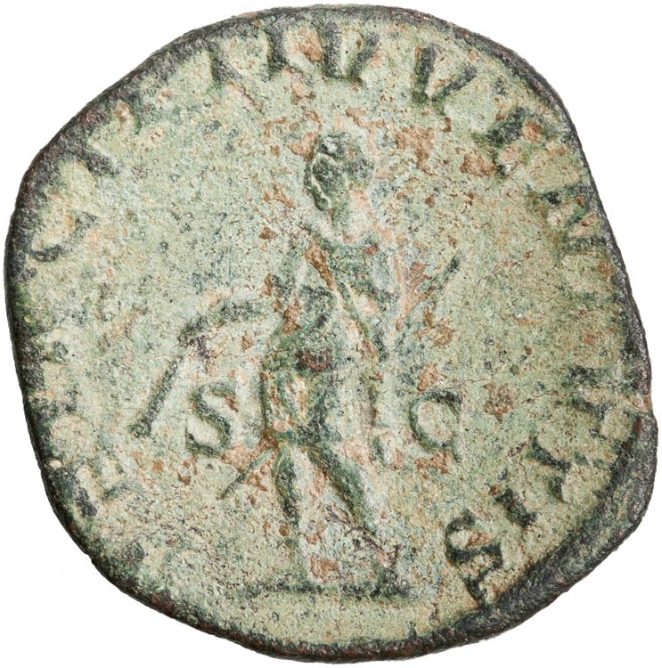 реверс RIC IV Trajan Decius 171A