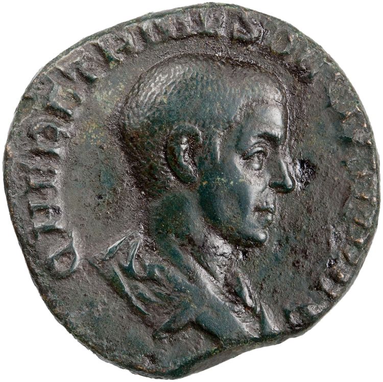 RIC IV Trajan Decius 171A, аверс, American Numismatic Society (ans)