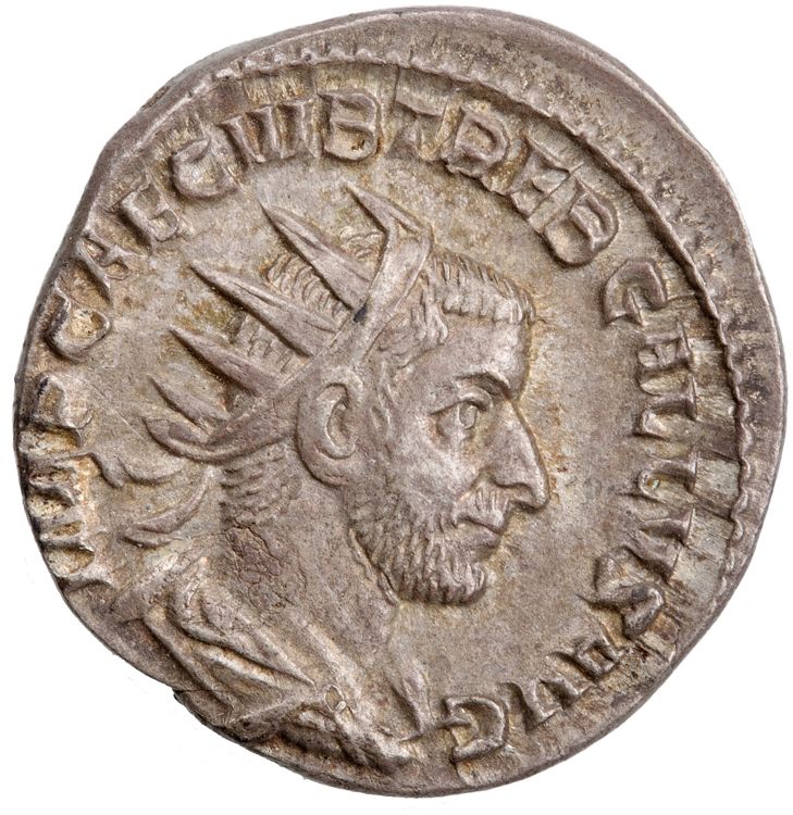 аверс RIC IV Trebonianus Gallus 32
