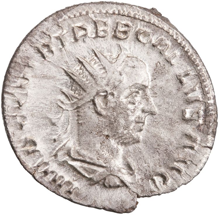 аверс RIC IV Trebonianus Gallus 71