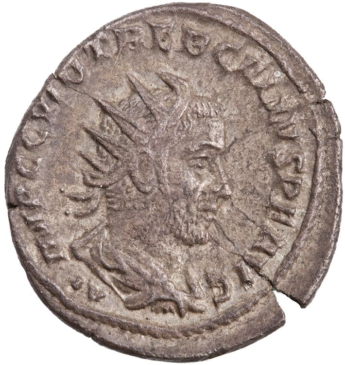 аверс RIC IV Trebonianus Gallus 86: Subtype 10