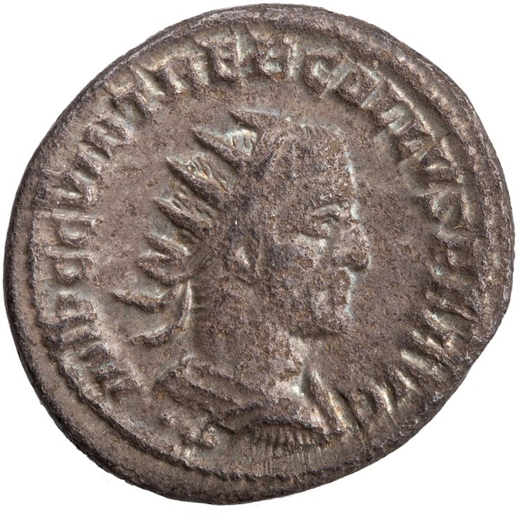 аверс RIC IV Trebonianus Gallus 92: Subtype 11