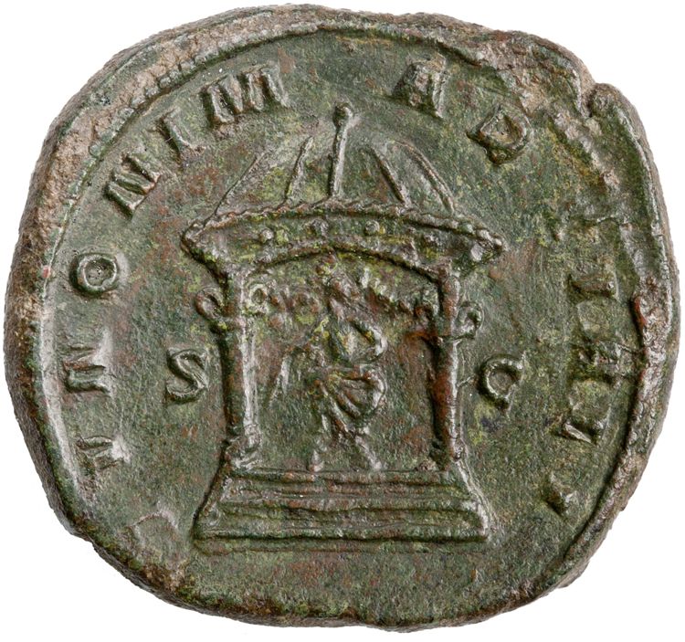 RIC IV Trebonianus Gallus 110A, реверс, American Numismatic Society (ans)