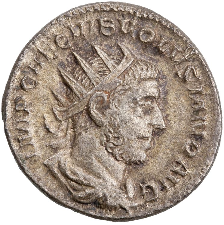RIC IV Volusian 141, obverse, American Numismatic Society (ans)