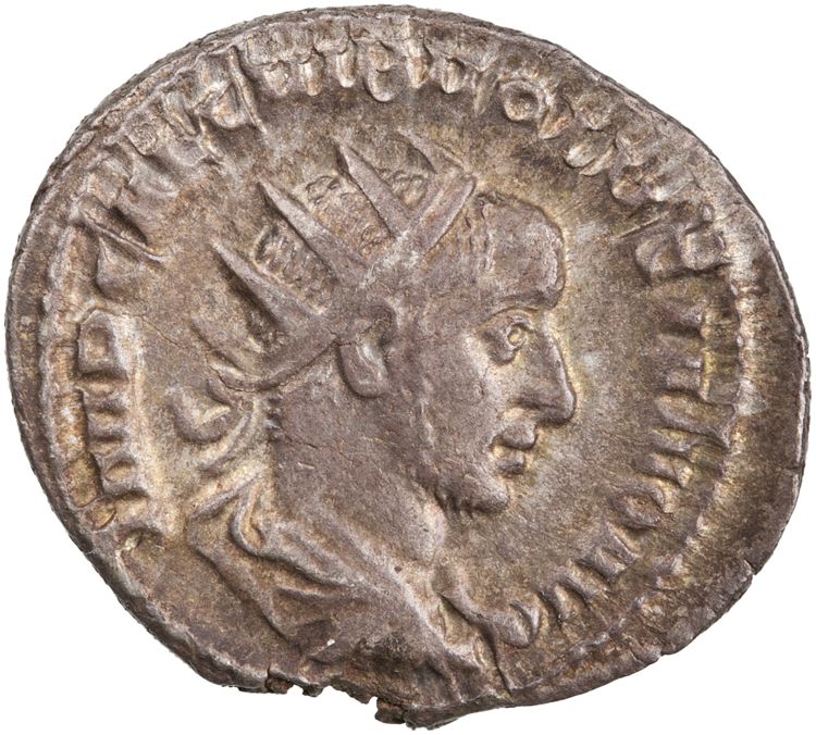 RIC IV Volusian 180, obverse, American Numismatic Society (ans)