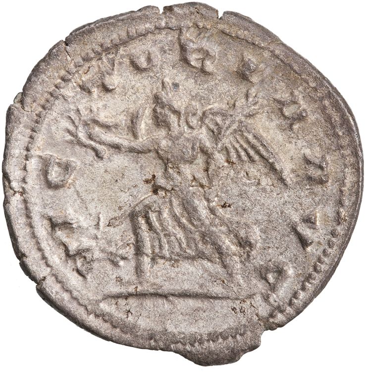 реверс RIC IV Volusian 238: Subtype 2