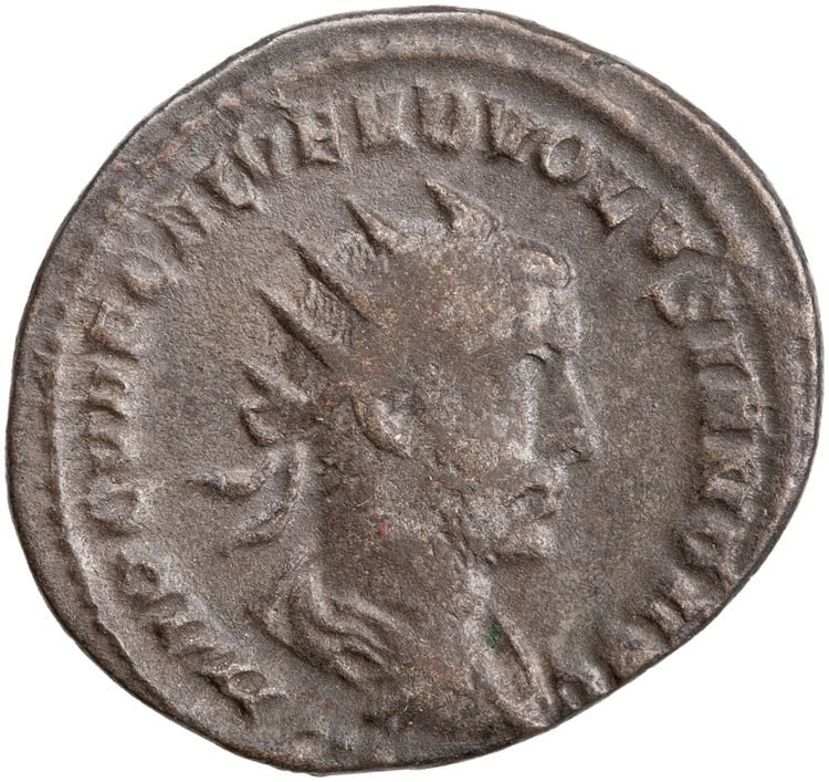 obverse RIC IV Volusian 224A: Subtype 1