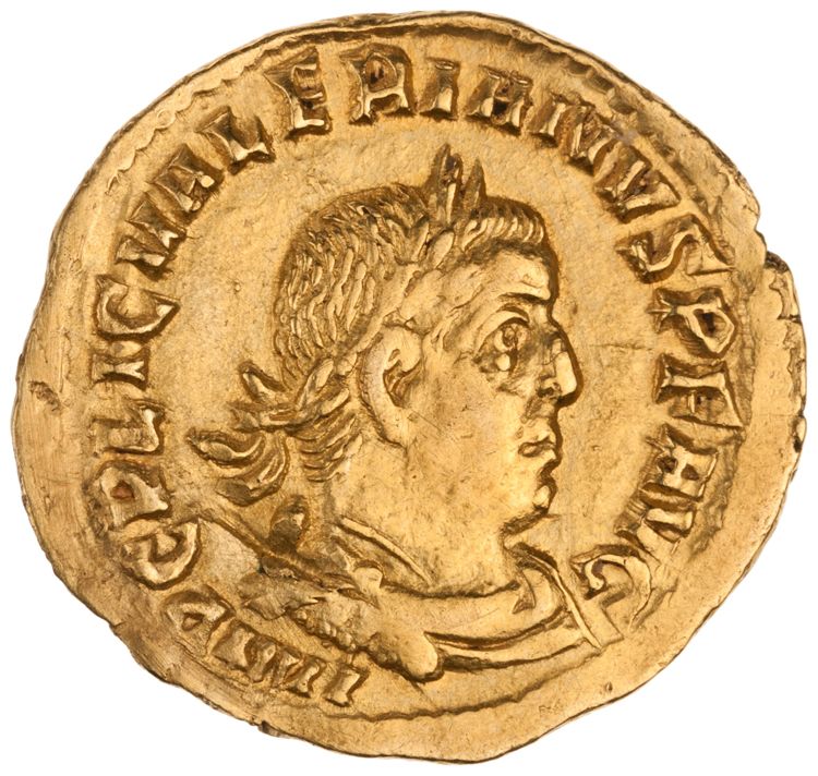 RIC V Valerian 50, obverse, American Numismatic Society (ans)