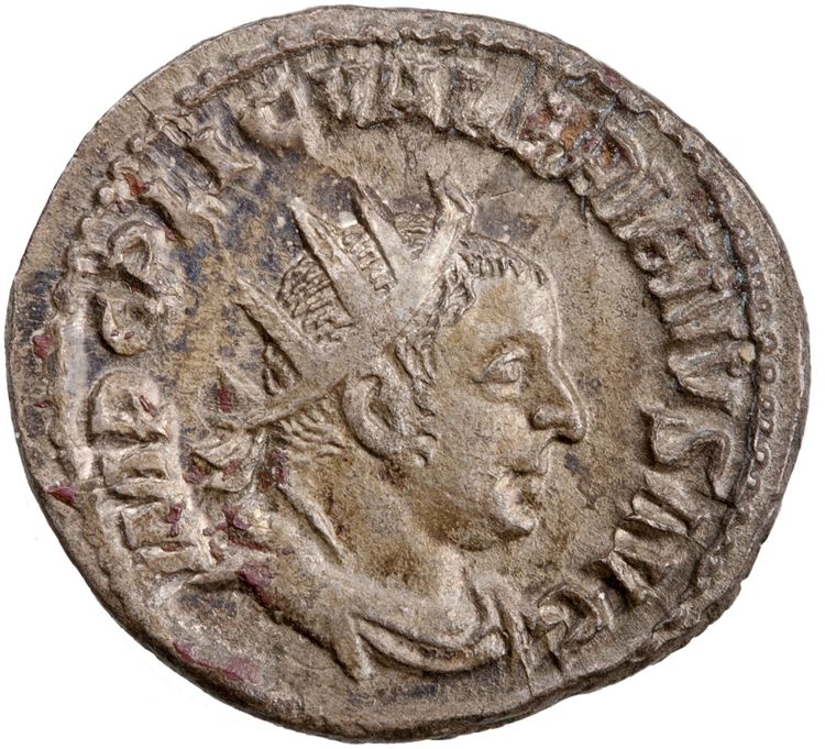 RIC V Valerian 89, аверс, American Numismatic Society (ans)