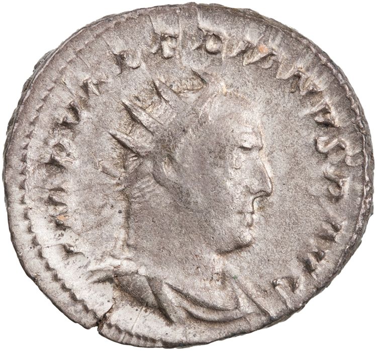 RIC V Valerian 257c, аверс, American Numismatic Society (ans)