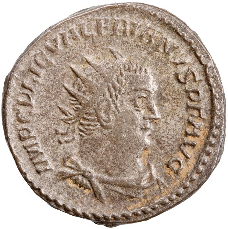 RIC V Valerian 287c, аверс, American Numismatic Society (ans)
