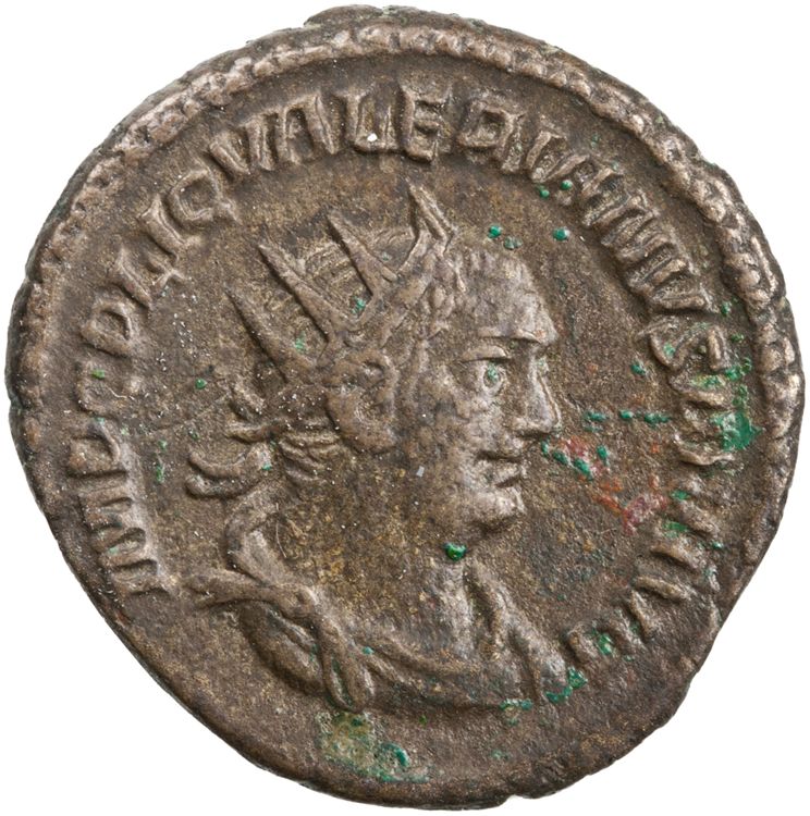 RIC V Valerian 287a, аверс, American Numismatic Society (ans)