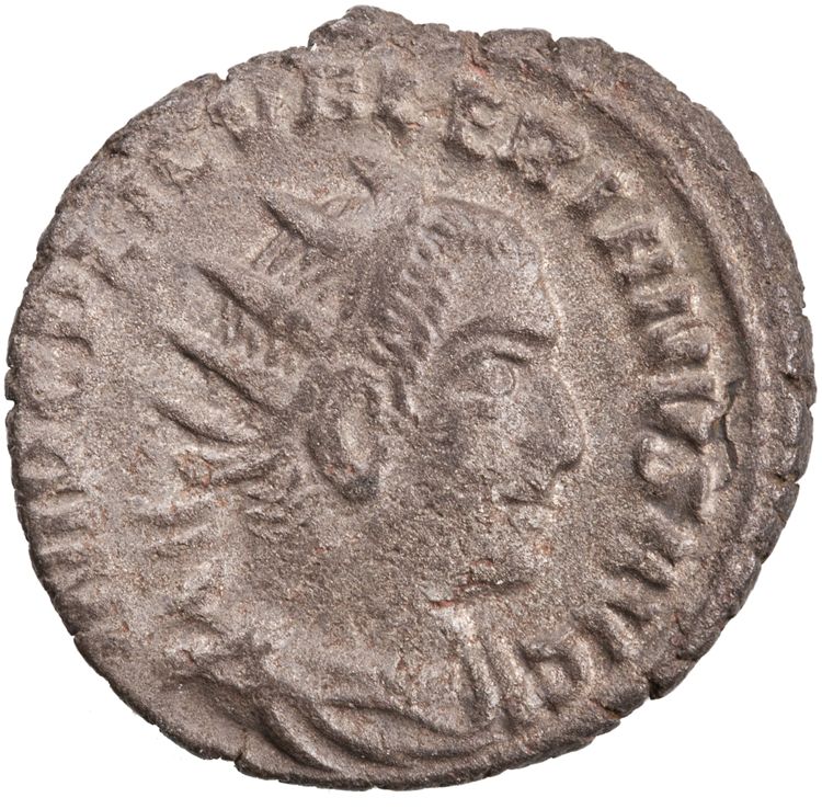 RIC V Valerian 219, obverse, American Numismatic Society (ans)