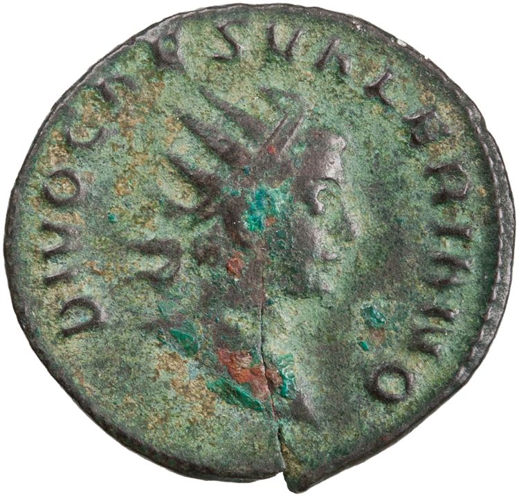 RIC V Valerian II 27k, аверс, American Numismatic Society (ans)