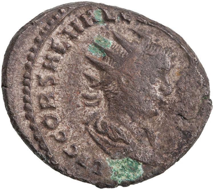 аверс RIC V Saloninus 28B: Subtype 1