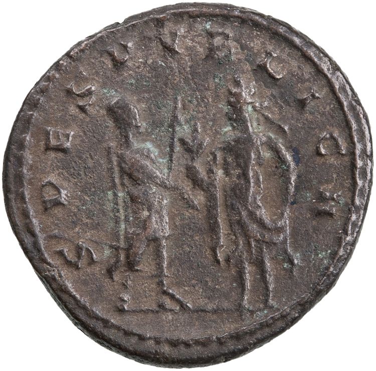RIC V Saloninus 35, реверс, American Numismatic Society (ans)
