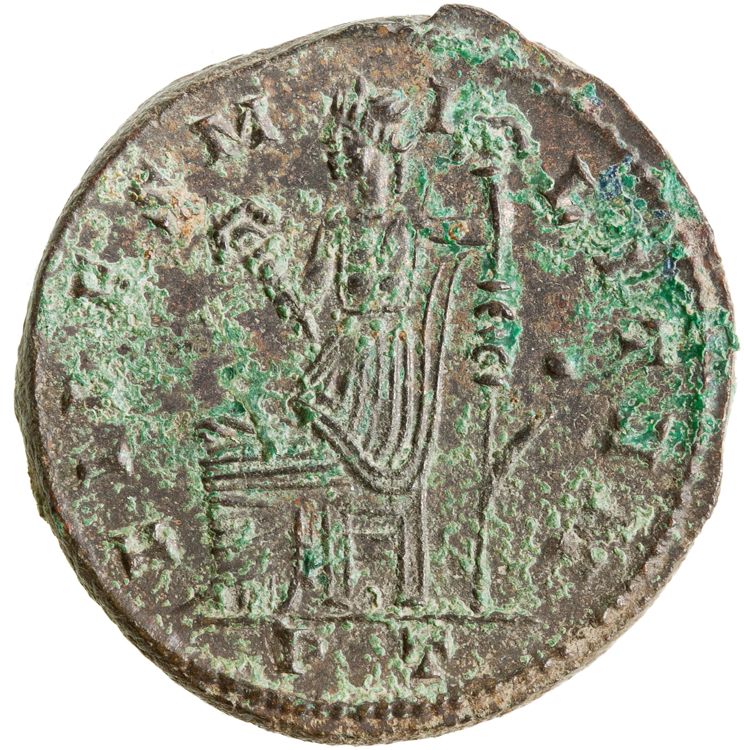 RIC VI Ticinum 55b, реверс, American Numismatic Society (ans)