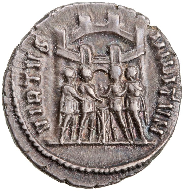 реверс RIC VI Rome 27b