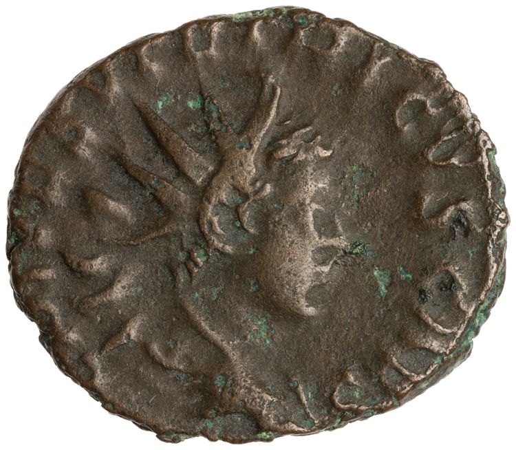RIC V Tetricus I 224, аверс, American Numismatic Society (ans)