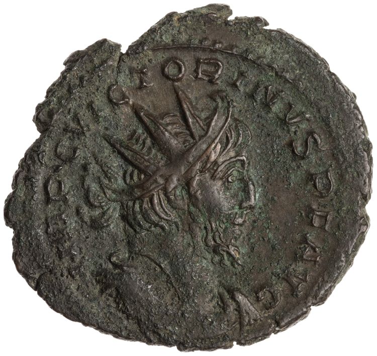 RIC V Victorinus 71, obverse, American Numismatic Society (ans)