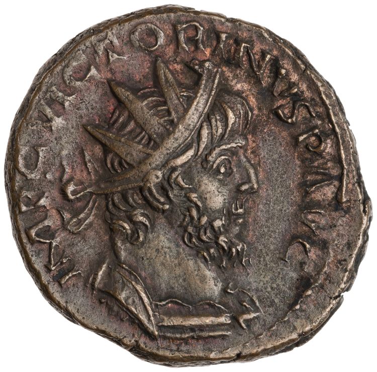 RIC V Victorinus 67, obverse, American Numismatic Society (ans)