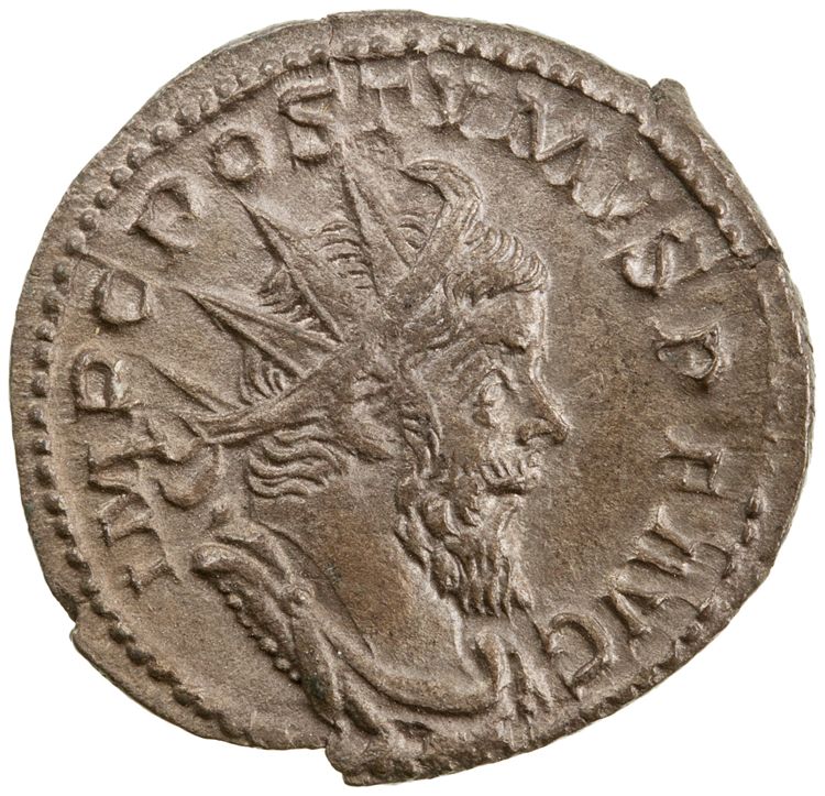 RIC V Postumus 54, аверс, American Numismatic Society (ans)