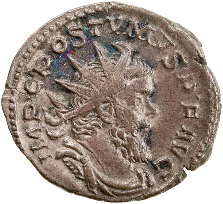 RIC V Postumus 54, аверс, American Numismatic Society (ans)