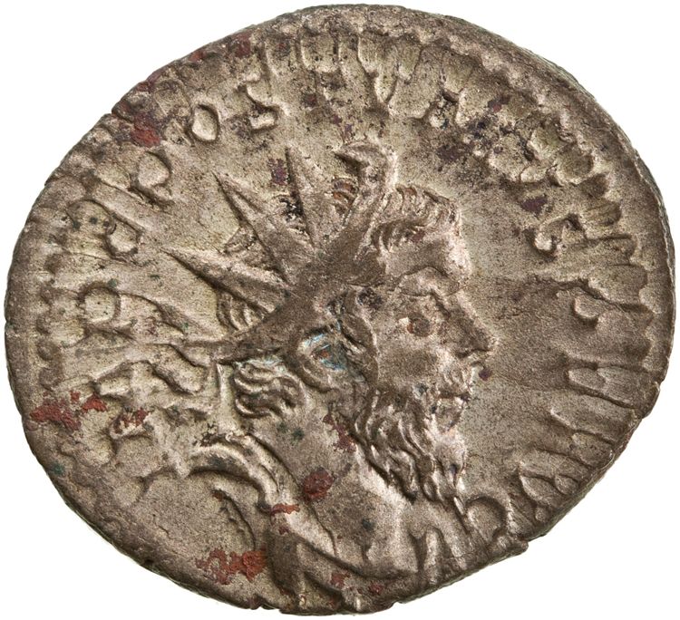 RIC V Postumus 54, аверс, American Numismatic Society (ans)