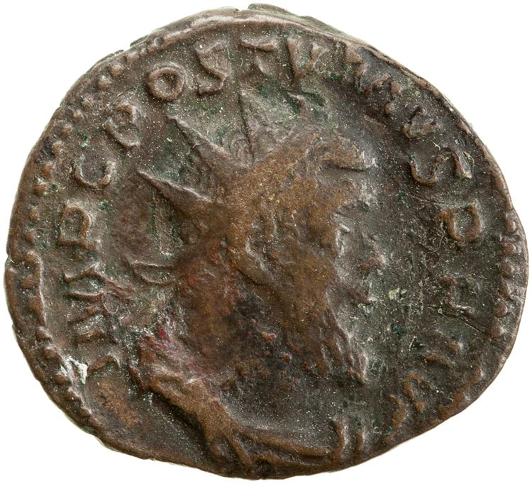 RIC V Postumus 73, аверс, American Numismatic Society (ans)