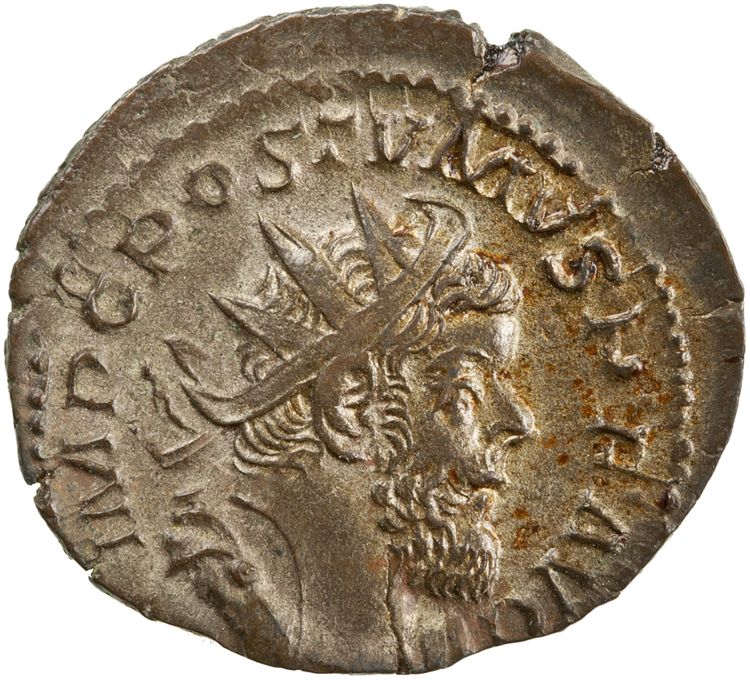 RIC V Postumus 73, аверс, American Numismatic Society (ans)