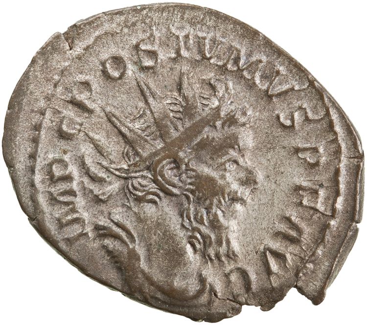 RIC V Postumus 93, obverse, American Numismatic Society (ans)
