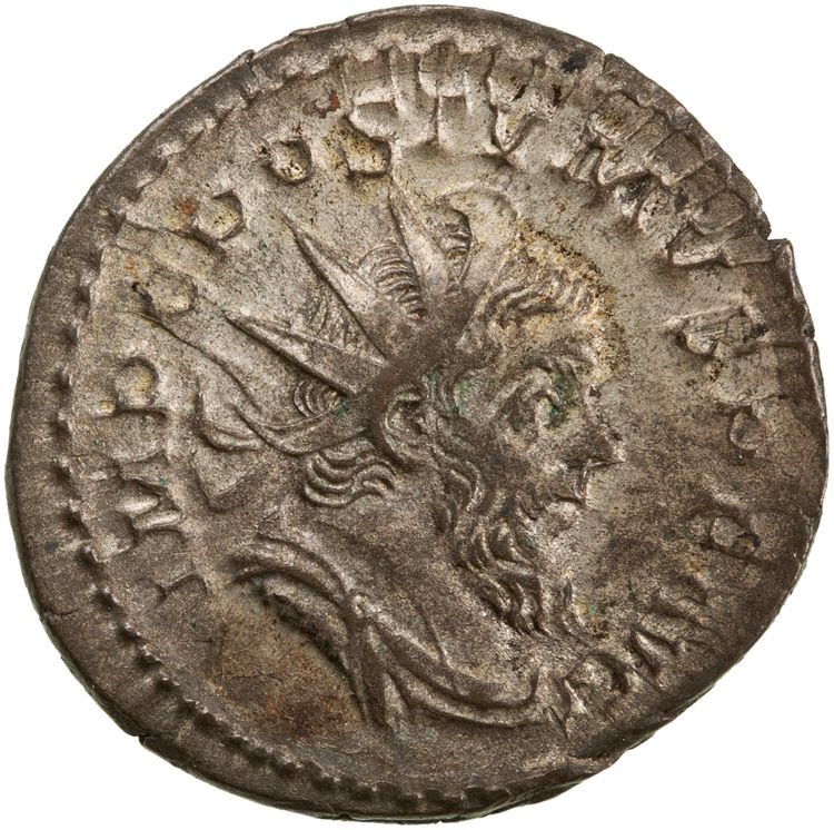 RIC V Postumus 67, obverse, American Numismatic Society (ans)