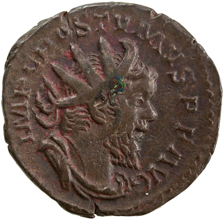 RIC V Postumus 57, аверс, American Numismatic Society (ans)