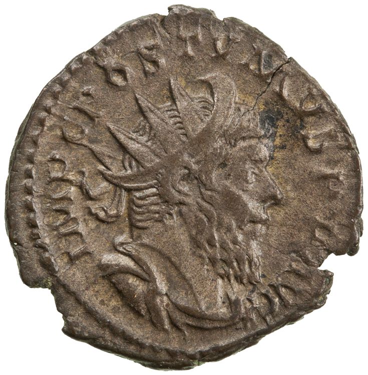 RIC V Postumus 57, аверс, American Numismatic Society (ans)