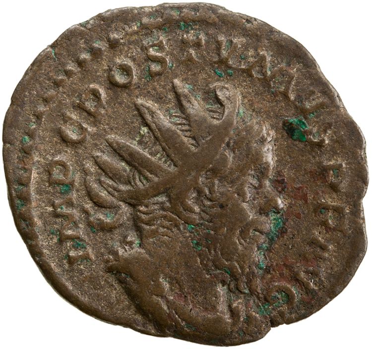RIC V Postumus 57, аверс, American Numismatic Society (ans)